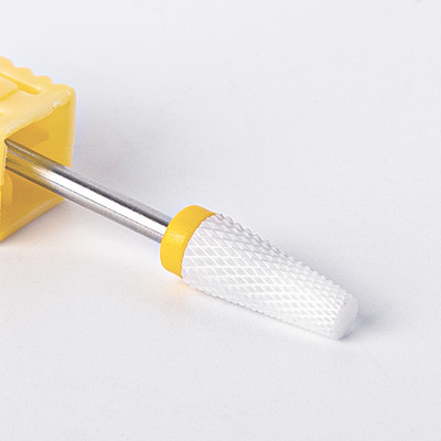 Burghiu negru 5 în 1 din ceramică pentru unghii pentru mașină de găurit electric Freză cu tijă de 3/32" Îndepărtare rapidă gel acrilic sau dur