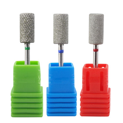 Easy Nail Diamond Cross Teeth Butoi Burghii pentru unghii Burghie rotative pentru cuticule Curățare bavuri 3/32" Bit manichiură Accesorii pentru mașină de găurit