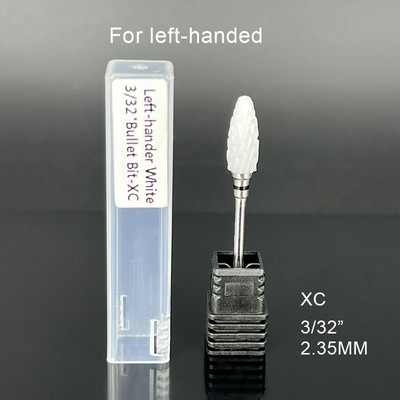 MAOHANG Prilagođeno ljevoruko keramičko svrdlo za nokte Glodalo za električne dodatke za strojeve za manikuru Alati za nail art