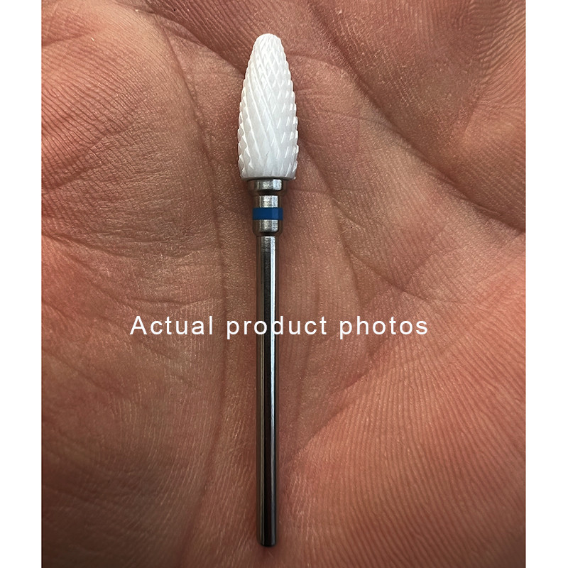 MAOHANG Prilagođeno ljevoruko keramičko svrdlo za nokte Glodalo za električne dodatke za strojeve za manikuru Alati za nail art