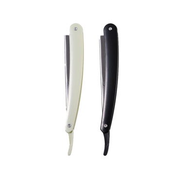 2 цвята Професионална ръчна самобръсначка Straight Edge Неръждаема стомана Sharp Barber Razor Shaving Нож за брада с острие за бръснене