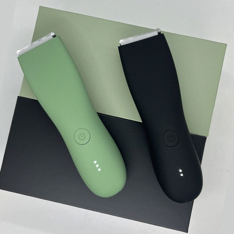 Trimer za kosu, električni trimer ispod pojasa, napravljen za muškarce, tri dosadne dlake bez napora, vodootporan brijač za prepone, USB punjenje