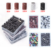 1 kutija svrdla za nokte brusne trake električni stroj za nokte svrdla za nokte UV gel odstranjivač akrilnog laka za nokte Dodatni alat