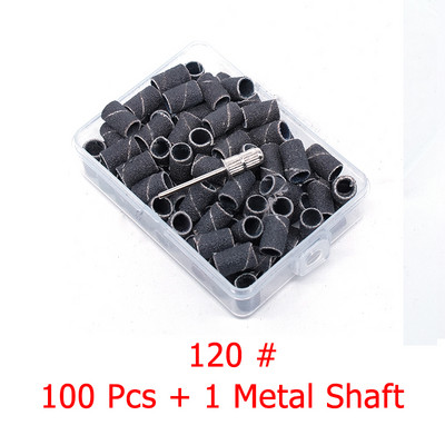 1 kutija svrdla za nokte brusne trake električni stroj za nokte svrdla za nokte UV gel odstranjivač akrilnog laka za nokte Dodatni alat