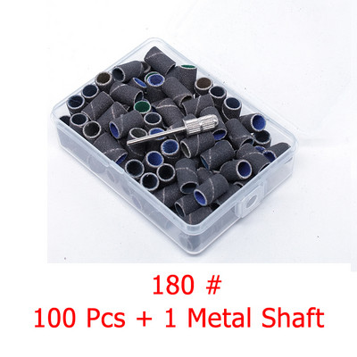 1 kutija svrdla za nokte brusne trake električni stroj za nokte svrdla za nokte UV gel odstranjivač akrilnog laka za nokte Dodatni alat