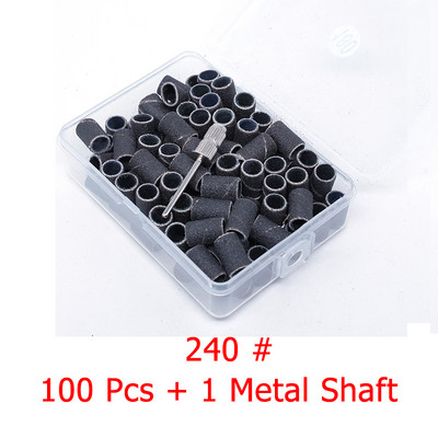 1 kutija svrdla za nokte brusne trake električni stroj za nokte svrdla za nokte UV gel odstranjivač akrilnog laka za nokte Dodatni alat