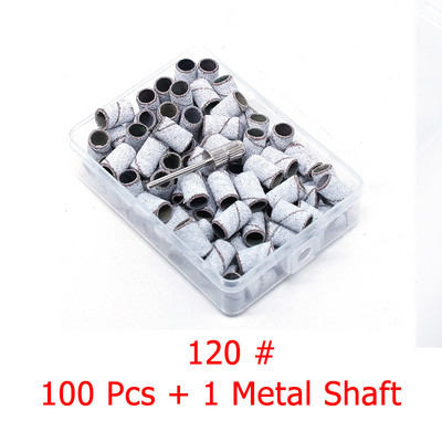 1 kutija svrdla za nokte brusne trake električni stroj za nokte svrdla za nokte UV gel odstranjivač akrilnog laka za nokte Dodatni alat