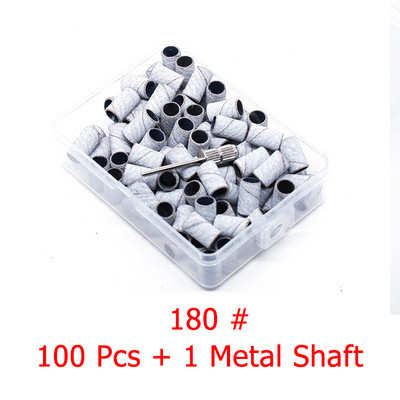 1 kutija svrdla za nokte brusne trake električni stroj za nokte svrdla za nokte UV gel odstranjivač akrilnog laka za nokte Dodatni alat