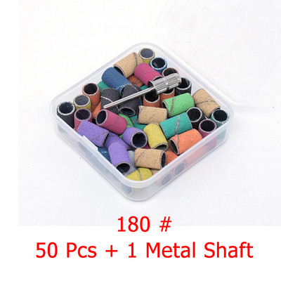 1 kutija svrdla za nokte brusne trake električni stroj za nokte svrdla za nokte UV gel odstranjivač akrilnog laka za nokte Dodatni alat