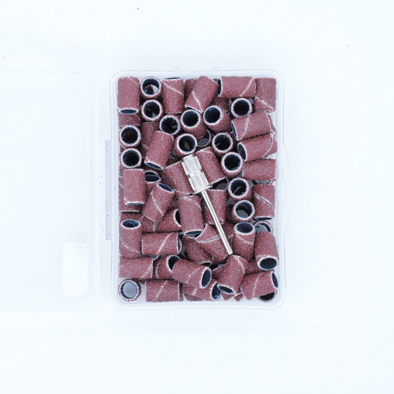 1 kutija svrdla za nokte brusne trake električni stroj za nokte svrdla za nokte UV gel odstranjivač akrilnog laka za nokte Dodatni alat