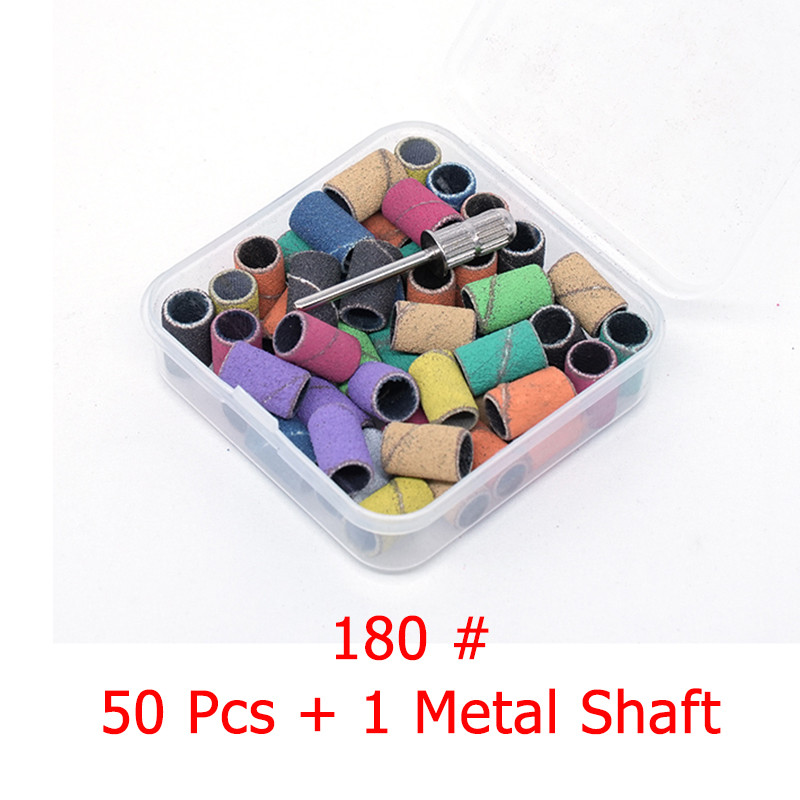 1 kutija svrdla za nokte brusne trake električni stroj za nokte svrdla za nokte UV gel odstranjivač akrilnog laka za nokte Dodatni alat