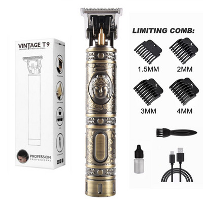LCD zaslon T9 Električni brijač 0 mm Brijač Trimer za kosu Kućanski aparati Putni brijač Brijači Stroj za brijanje za muškarce Trimer Čovjek