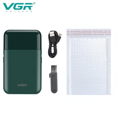 VGR Razor Professzionális elektromos borotva Mini szakállvágó borotvagép Borotvagép Borotva elektromos borotva férfiaknak V-390