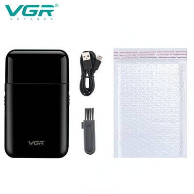 VGR Razor Professzionális elektromos borotva Mini szakállvágó borotvagép Borotvagép Borotva elektromos borotva férfiaknak V-390