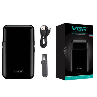 VGR Razor Professzionális elektromos borotva Mini szakállvágó borotvagép Borotvagép Borotva elektromos borotva férfiaknak V-390