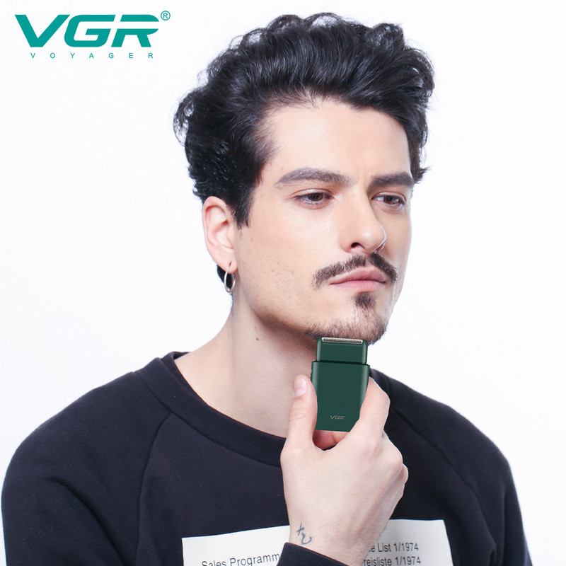 VGR Razor Professzionális elektromos borotva Mini szakállvágó borotvagép Borotvagép Borotva elektromos borotva férfiaknak V-390
