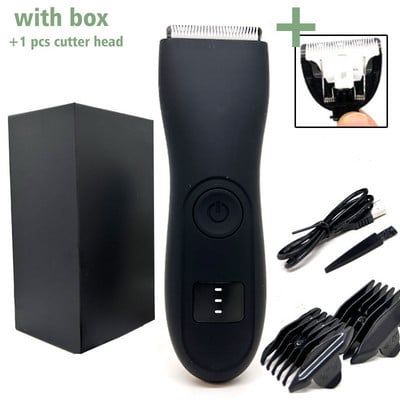 Ανδρική κουρευτική βουβωνική χώρα, Ball Groomer & Body Trimmer για άνδρες, Αδιάβροχη υγρή/στεγνή κουρευτική μηχανή, Ultimate Mare Hygiene Razor Depilador