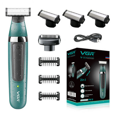 VGR ηβική αποτρίχωση οικεία περιοχές Μέρη κούρεμα ξυράφι κουρευτική μηχανή για αποτριχωτική συσκευή βουβωνικής χώρας Ασφαλές ξυραφάκι Man Lady Shaving