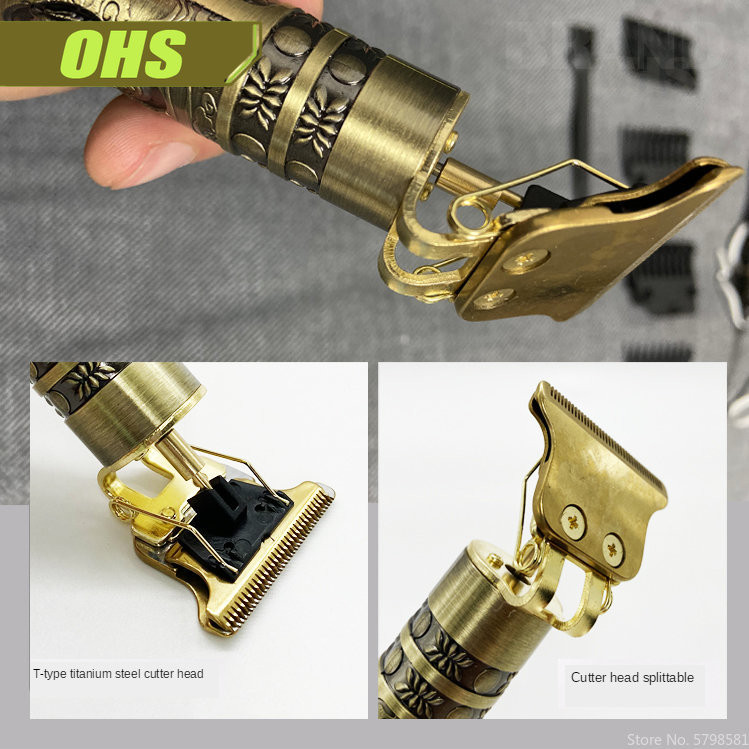 Trimer za kosu Brijač Mašinica za šišanje Bežična mašina za šišanje Trimer za bradu Stroj za brijanje Bežični električni brijač Muški aparat za brijanje