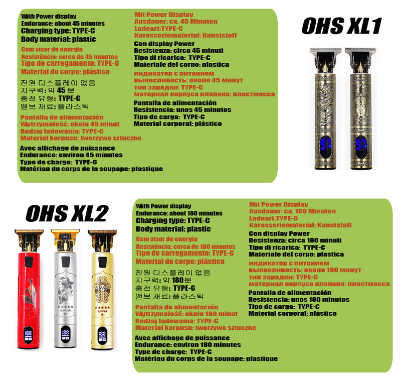 Trimer za kosu Brijač Mašinica za šišanje Bežična mašina za šišanje Trimer za bradu Stroj za brijanje Bežični električni brijač Muški aparat za brijanje