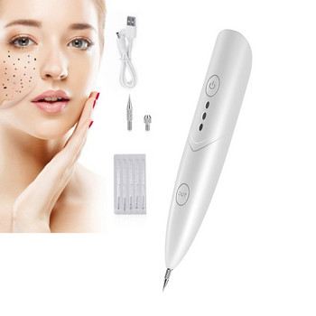 Skin Tag Remover Warts Eliminator Lcd Plasma Pen Papillomas Electric Laser Remover Tattoo Deckle Dark Spot Mole Cauterizer Kit