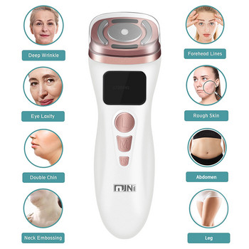 ΝΕΟ Μηχάνημα Mini HIFU Μηχανή Υπερήχων RF Fadiofrecuencia EMS Microcurrent Lift Firm Tightening Skin Wrinkle Skin Product Care