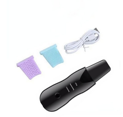 Ultrahangos Bőrradír Vibrációs Arc Spatula Mitesszer eltávolító Lapát Tiszta Kavitációs Peeling Arc Lifting Bőrápolás