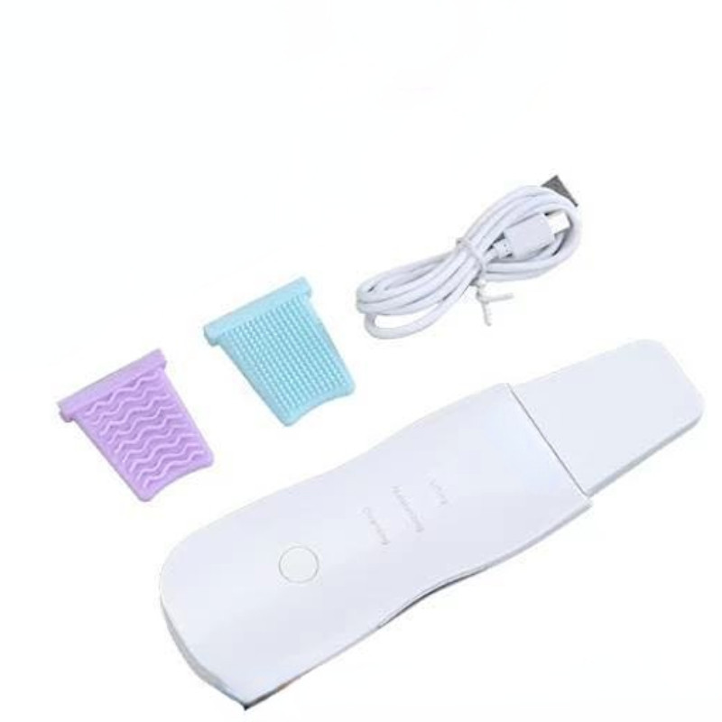 Ultrahangos Bőrradír Vibrációs Arc Spatula Mitesszer eltávolító Lapát Tiszta Kavitációs Peeling Arc Lifting Bőrápolás