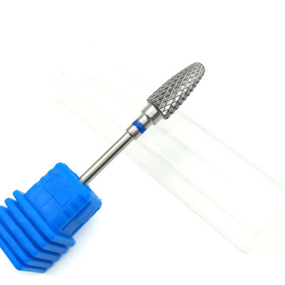HYTOOS 1 bucă freză din carbură de tungsten burghie pentru unghii 3/32 "biți pentru manichiură accesorii pentru freza instrumente pentru arta unghiilor