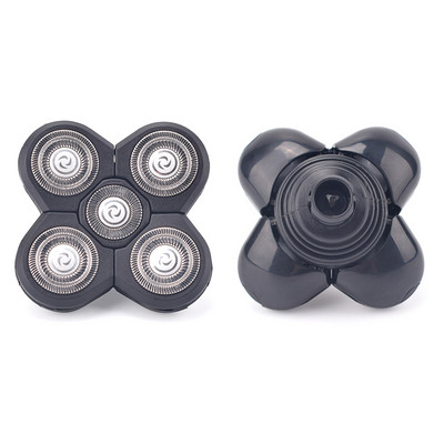 Električni za muškarce Brijač za ćelavu glavu 5 u 1 Komplet električnih aparata za brijanje Bežične šišače Trimer za dlačice u nosu Vodootporan USB punjiv