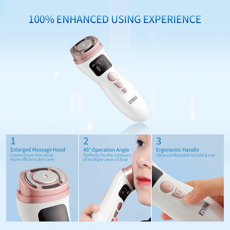 Mini HIFU gép Ultrahangos RF EMS HIFU Facial Lifting Bőrfeszesítő Készülék Arc Álla Nyak Szem Ránctalanító Masszírozó Otthoni használatra