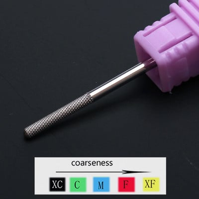 1 buc. Burghie ascuțite din carbură de ceramică pentru găurit pentru unghii, freză pentru freză pentru manichiură, instrumente electrice de pedichiură, accesorii pentru găurit unghii