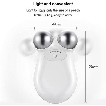 Electric Micro-Current Face Massager 3D EMS Firming Micro Current Deedema Decree Wrinkle Skin Rejuvenation Beauty Instrument