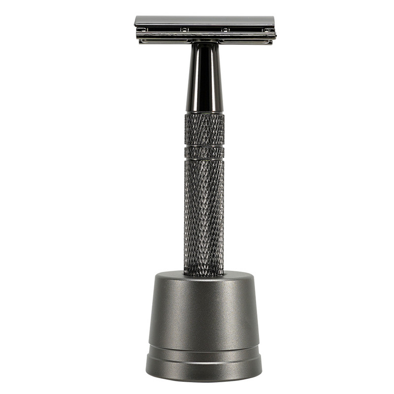 Podesiva klasična sigurnosna britva s dvostrukom oštricom Brijač za brijanje s 5 komada oštrica presvučenih titanom Brijač Brijač za uklanjanje dlačica