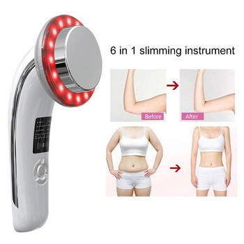 6in1 Ultrasonic Cavitation Machine High Frequency Body Slimming Beauty EMS Face Massage for Cellulite Red Light Therapy Skincare