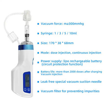 Haifeel Korea Hydrolifting Gun Mesotherapy Gun Water Injection Microneedle Vacuum Injector Face Lift Brighten Skin Anti Aging