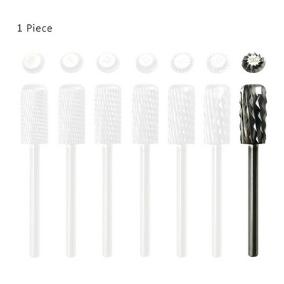 HYTOOS Burghie din carbură pentru unghii Burghie rotative Freze pentru îndepărtarea așchiilor inversate Freză pentru manichiură Instrument de accesorii pentru unghii