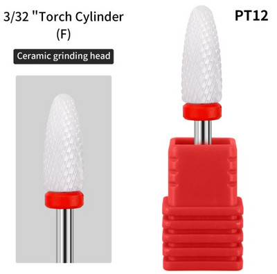 Manikura Zamjena za poliranje keramike Uklanjanje oklopa Alat za mrtvu kožu Električna brusilica za nokte Pribor Svrdlo