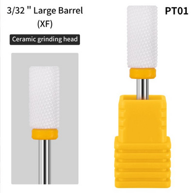 Manikura Zamjena za poliranje keramike Uklanjanje oklopa Alat za mrtvu kožu Električna brusilica za nokte Pribor Svrdlo