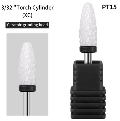 Manikura Zamjena za poliranje keramike Uklanjanje oklopa Alat za mrtvu kožu Električna brusilica za nokte Pribor Svrdlo