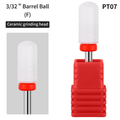 Manikura Zamjena za poliranje keramike Uklanjanje oklopa Alat za mrtvu kožu Električna brusilica za nokte Pribor Svrdlo