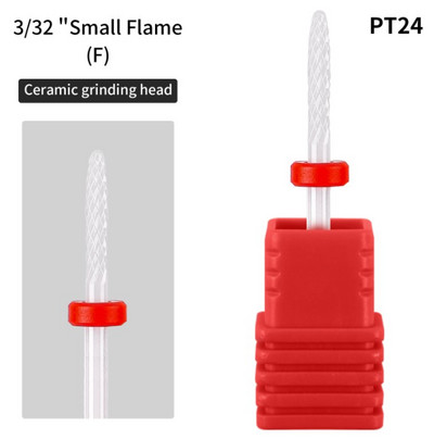 Manikura Zamjena za poliranje keramike Uklanjanje oklopa Alat za mrtvu kožu Električna brusilica za nokte Pribor Svrdlo