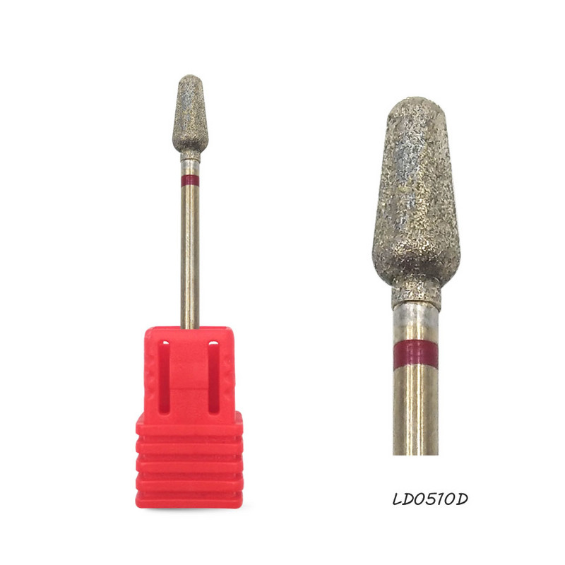 HYTOOS 29 típusú gyémánt körömfúró 3/32"-es forgó manikűrvágó bitek kutikulához körömfúró tartozékokhoz körömmaró szerszámok