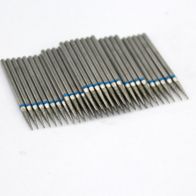 50 buc/pachet Seturi de burghie rotative pentru unghii cu diamante Freze electrice pentru manichiură Accesoriu pentru curățarea unghiilor Îndepărtarea pielii moarte