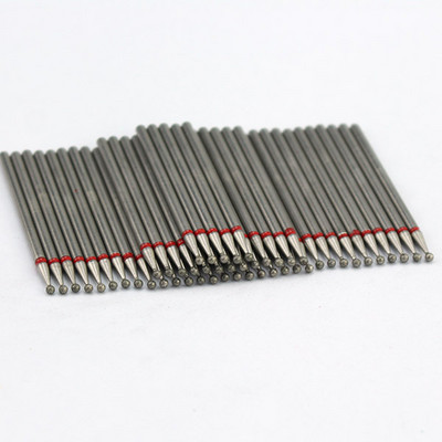 50 buc/pachet Seturi de burghie rotative pentru unghii cu diamante Freze electrice pentru manichiură Accesoriu pentru curățarea unghiilor Îndepărtarea pielii moarte