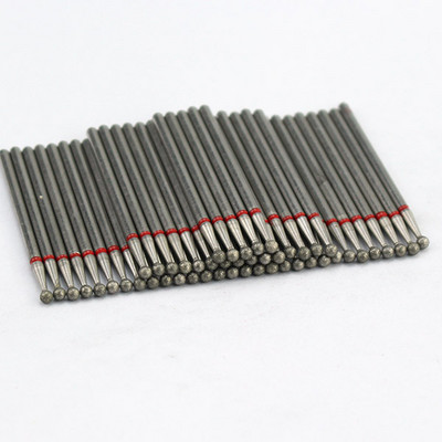 50 buc/pachet Seturi de burghie rotative pentru unghii cu diamante Freze electrice pentru manichiură Accesoriu pentru curățarea unghiilor Îndepărtarea pielii moarte