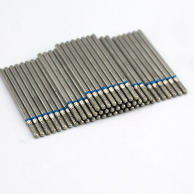 50 buc/pachet Seturi de burghie rotative pentru unghii cu diamante Freze electrice pentru manichiură Accesoriu pentru curățarea unghiilor Îndepărtarea pielii moarte