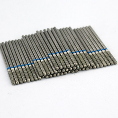 50 buc/pachet Seturi de burghie rotative pentru unghii cu diamante Freze electrice pentru manichiură Accesoriu pentru curățarea unghiilor Îndepărtarea pielii moarte