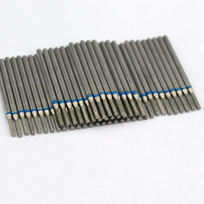 50 buc/pachet Seturi de burghie rotative pentru unghii cu diamante Freze electrice pentru manichiură Accesoriu pentru curățarea unghiilor Îndepărtarea pielii moarte