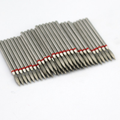 50 buc/pachet Seturi de burghie rotative pentru unghii cu diamante Freze electrice pentru manichiură Accesoriu pentru curățarea unghiilor Îndepărtarea pielii moarte